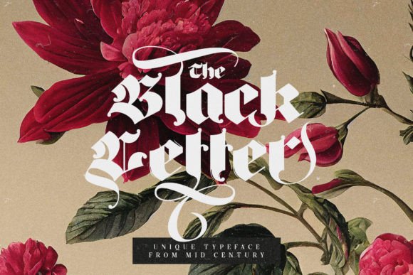 Big Fat Gothic Font - Preview 1