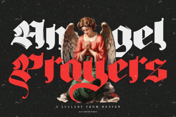 Big Fat Gothic Font - Preview 2