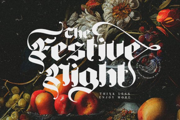 Big Fat Gothic Font - Preview 4