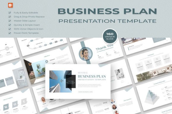 Minimalist Business Plan Presentation