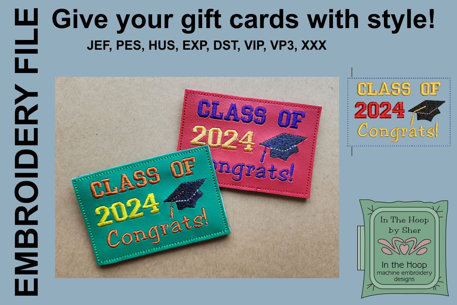 2024 Graduation Gift Card Holder