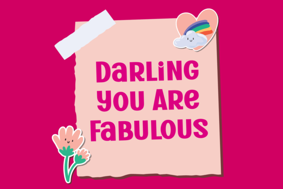 Alright Darling Font - Preview 1