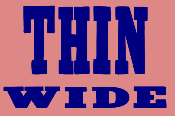 Antique X Condensed Font - Preview 2