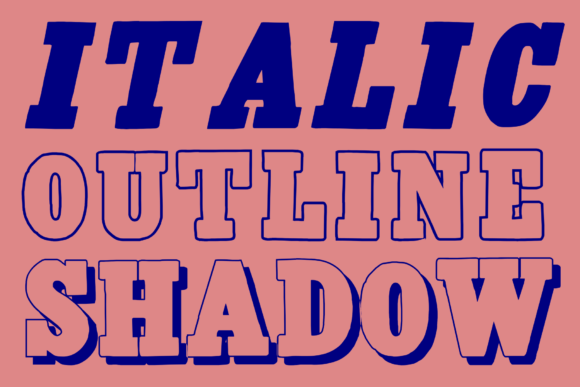 Antique X Condensed Font - Preview 3
