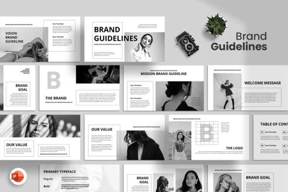 Brand Guidelines - PowerPoint Template