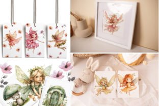 Enchanted Garden, Fairy Garden Png Graphic by UsisArt · Creative Fabrica