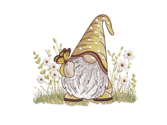 Gnome in Flowers