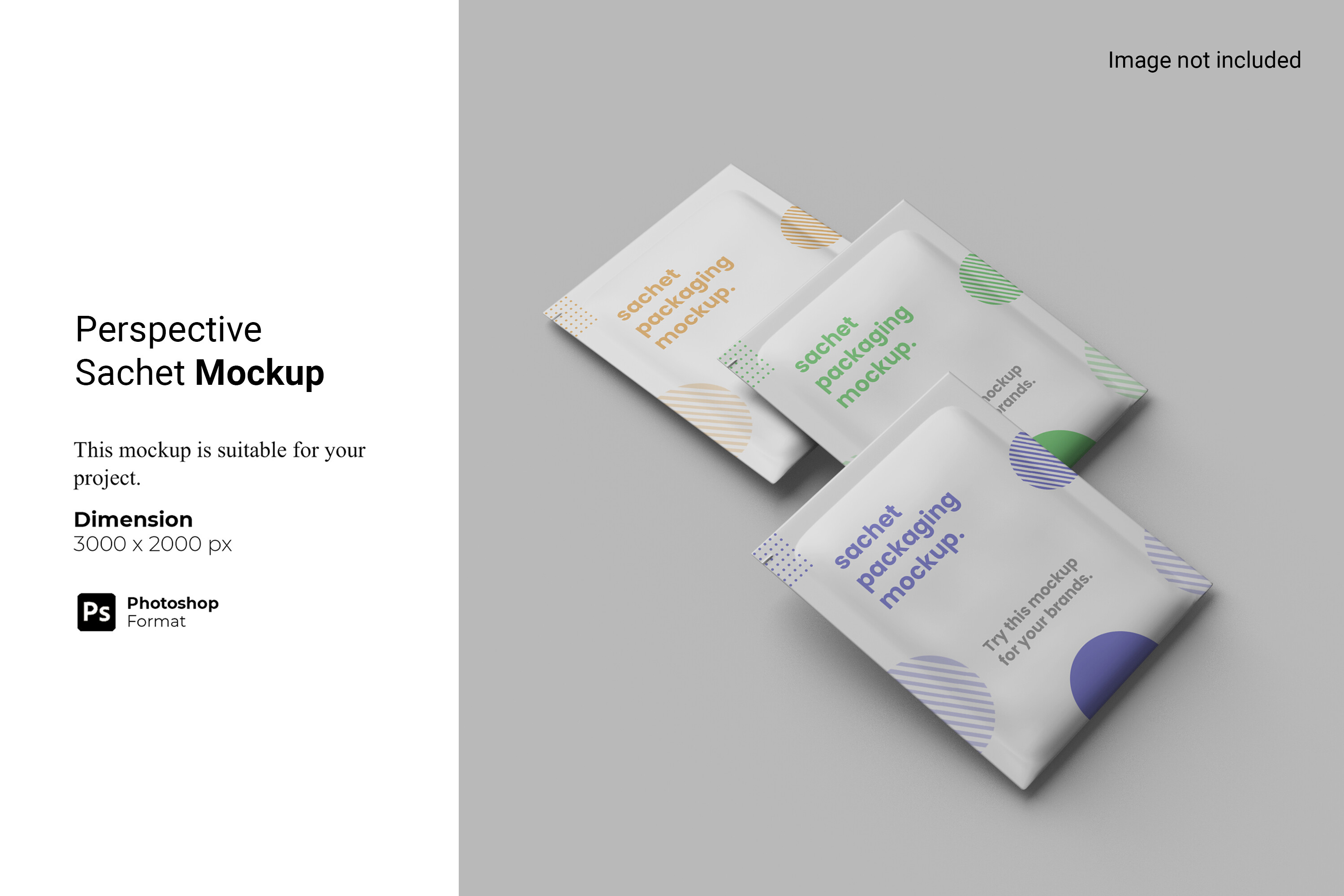 Perspective Sachet Mockup Graphic by Ian Mikraz · Creative Fabrica