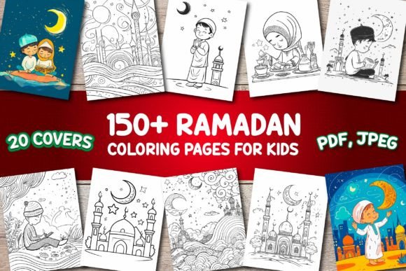 Ramadan Coloring Pages for Kids