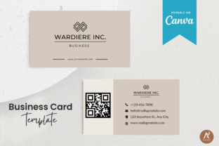 Royal Color Business Card Canva Template Graphic by AN Graphics ...