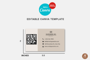 Royal Color Business Card Canva Template Graphic by AN Graphics ...