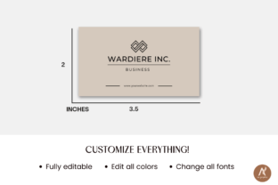 Royal Color Business Card Canva Template Graphic by AN Graphics ...