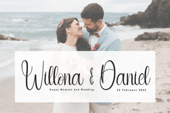 Calligraphy Font - Preview 1
