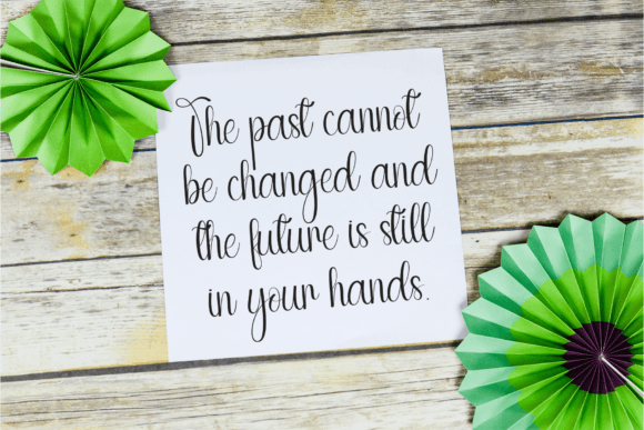 Calligraphy Font - Preview 2