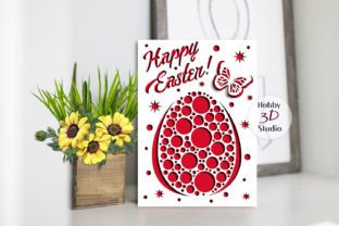Happy Easter Cards Bundle SVG Graphic by Hobby3DStudio · Creative Fabrica