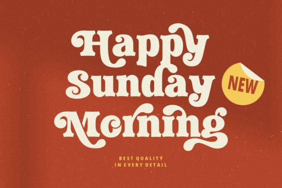 Magic Vintage Font PNG with transparent background - Preview 1