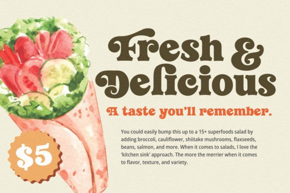 Magic Vintage Font PNG with transparent background - Preview 2