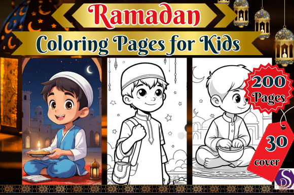 Ramadan Coloring Pages for Kids