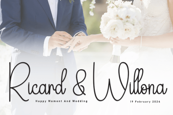Calligraphy Font - Preview 1