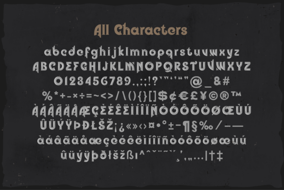 Cowboy Whiskey Font - Preview 2