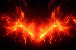 Fire Background Graphic by Forhadx5 · Creative Fabrica