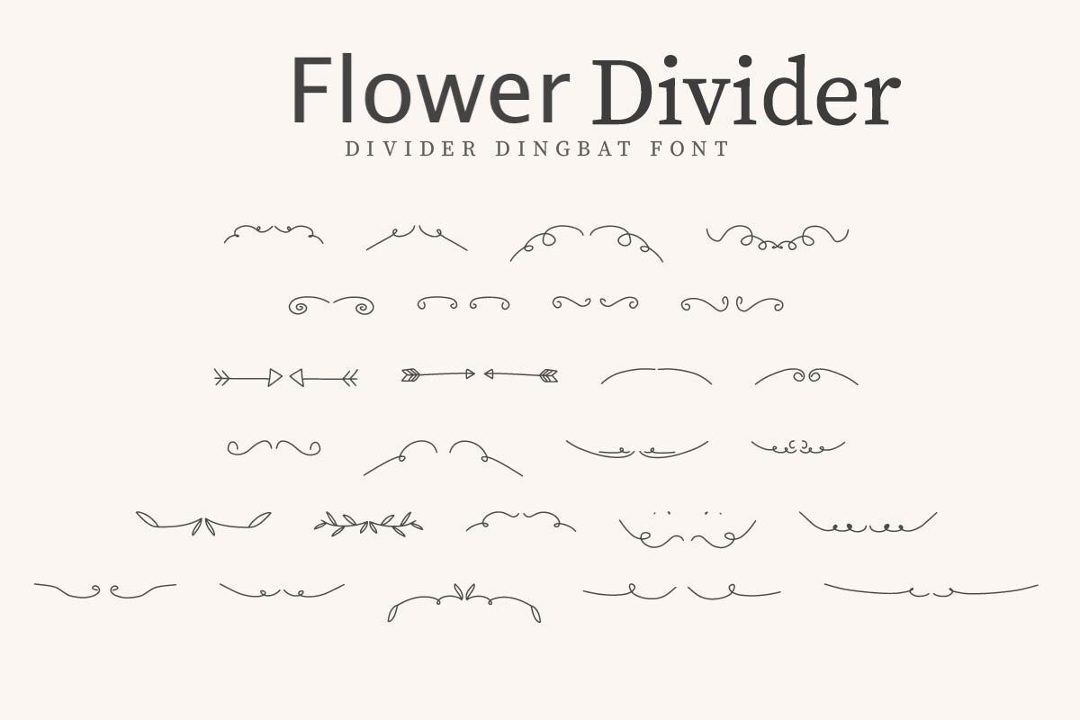Flower Divider