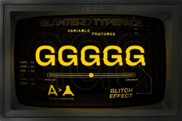Glanterd Font - Preview 2
