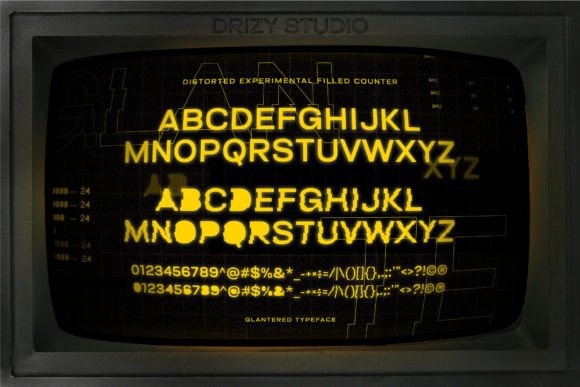 Glanterd Font - Preview 3