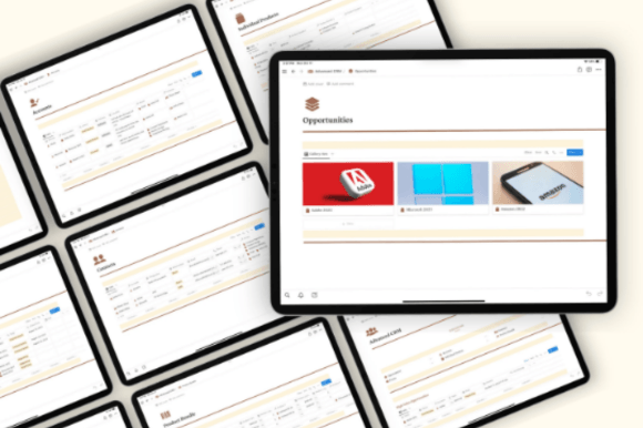 Notion Advanced CRM Template