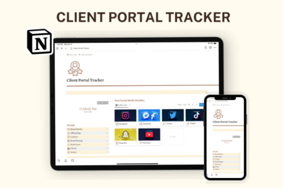 Notion Client Portal Template