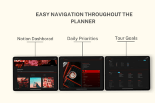 Notion Template, Notion Life Planner Graphic by ThePlannersDelight ...