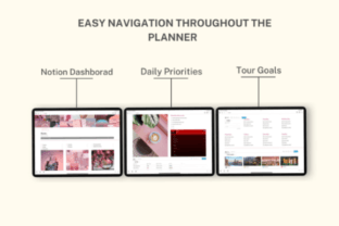 Notion Template, Notion Life Planner Graphic by ThePlannersDelight ...