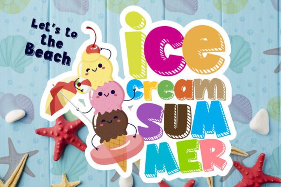 School Kits Font PNG with transparent background - Preview 5