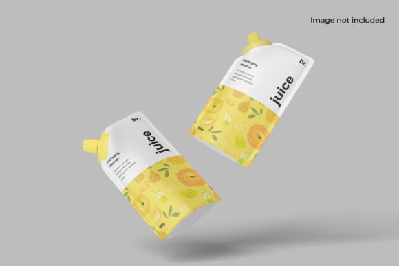 Spout Pouch Packaging Mockup Graphic by Ian Mikraz · Creative Fabrica