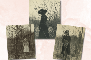 Vintage Creepy Spring Photos Paper Graphic by giraffecreativestudio ...
