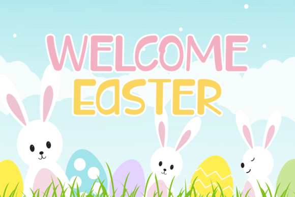 Easter Awaits Font - Preview 1