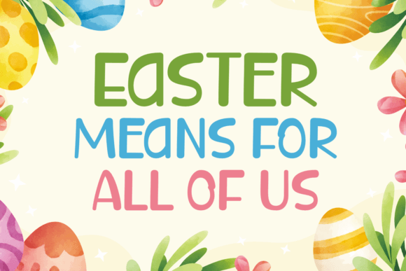 Easter Awaits Font - Preview 2