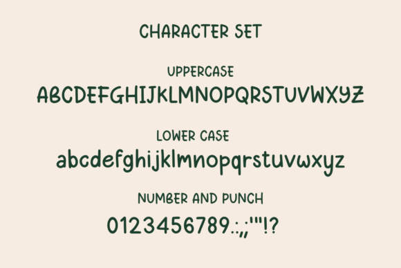 Just Bunny Font PNG with transparent background - Preview 5