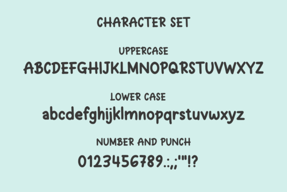 Kids Rock Font PNG with transparent background - Preview 5