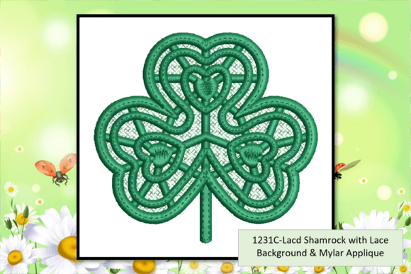 Lace Shamrock with Mylar-FSL