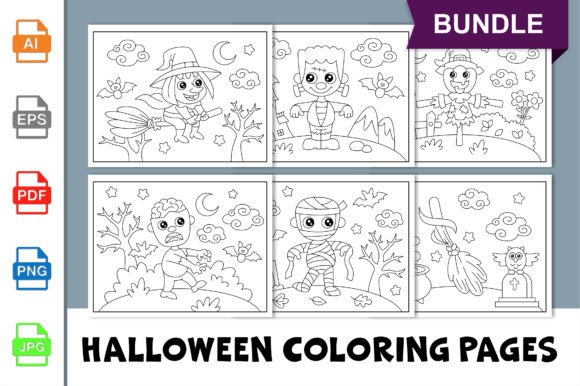 Halloween Coloring Pages for Kids