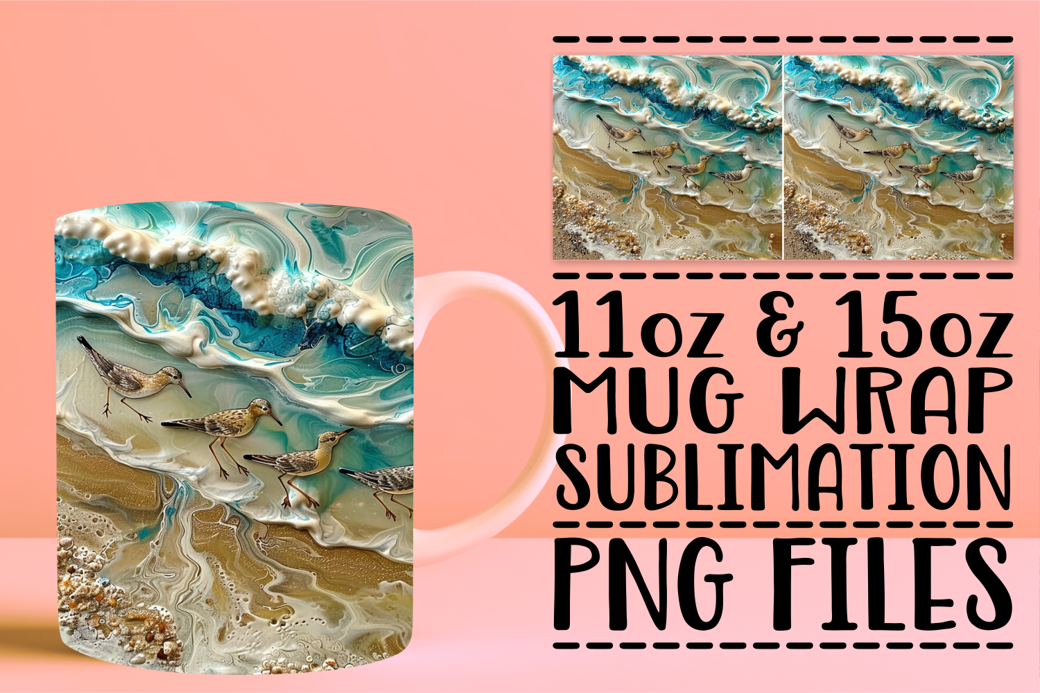 Tropical Sunset Sublimation Graphic by svgyeahyouknowme · Creative Fabrica