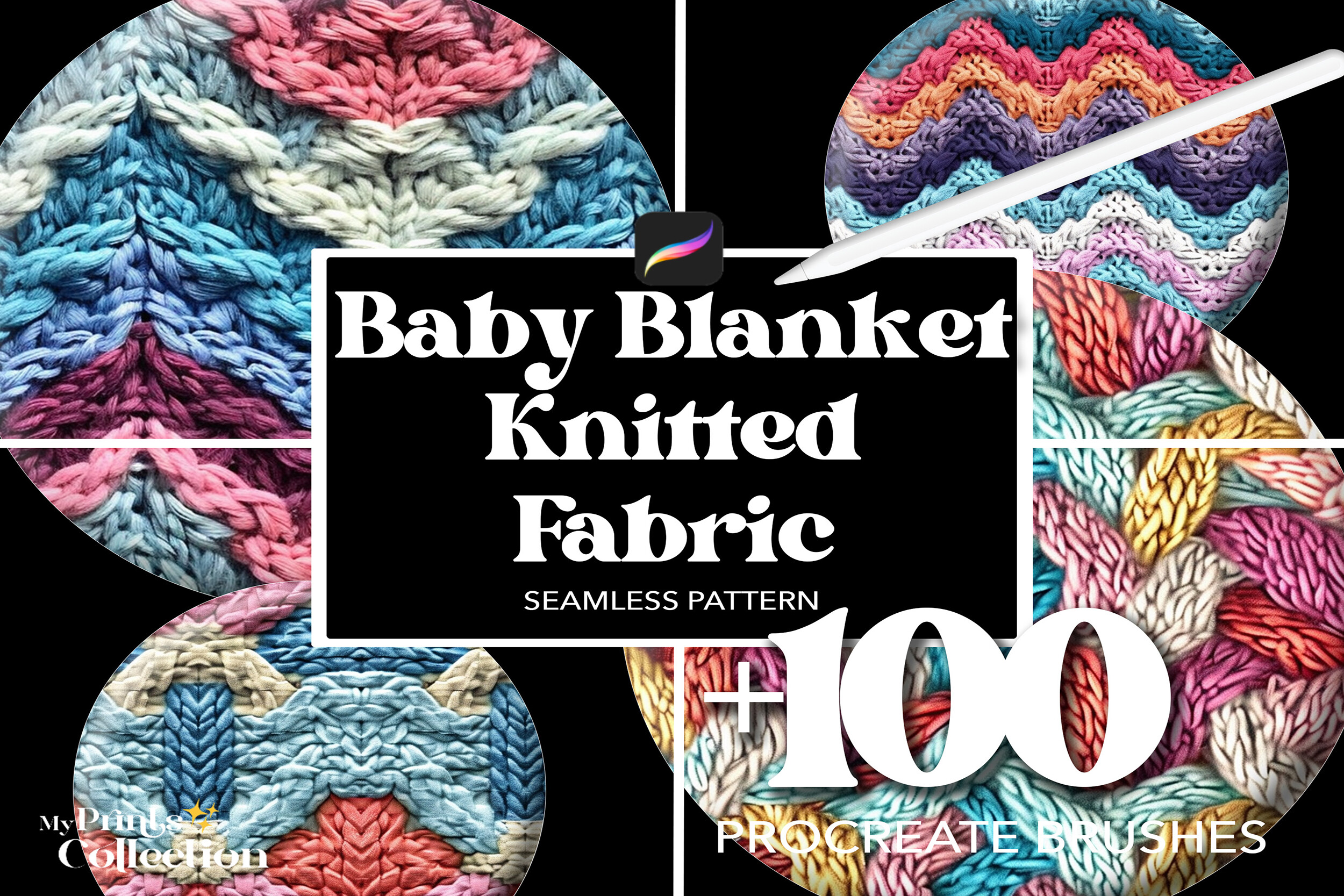 100+ Procreate Baby Blanket Knitted