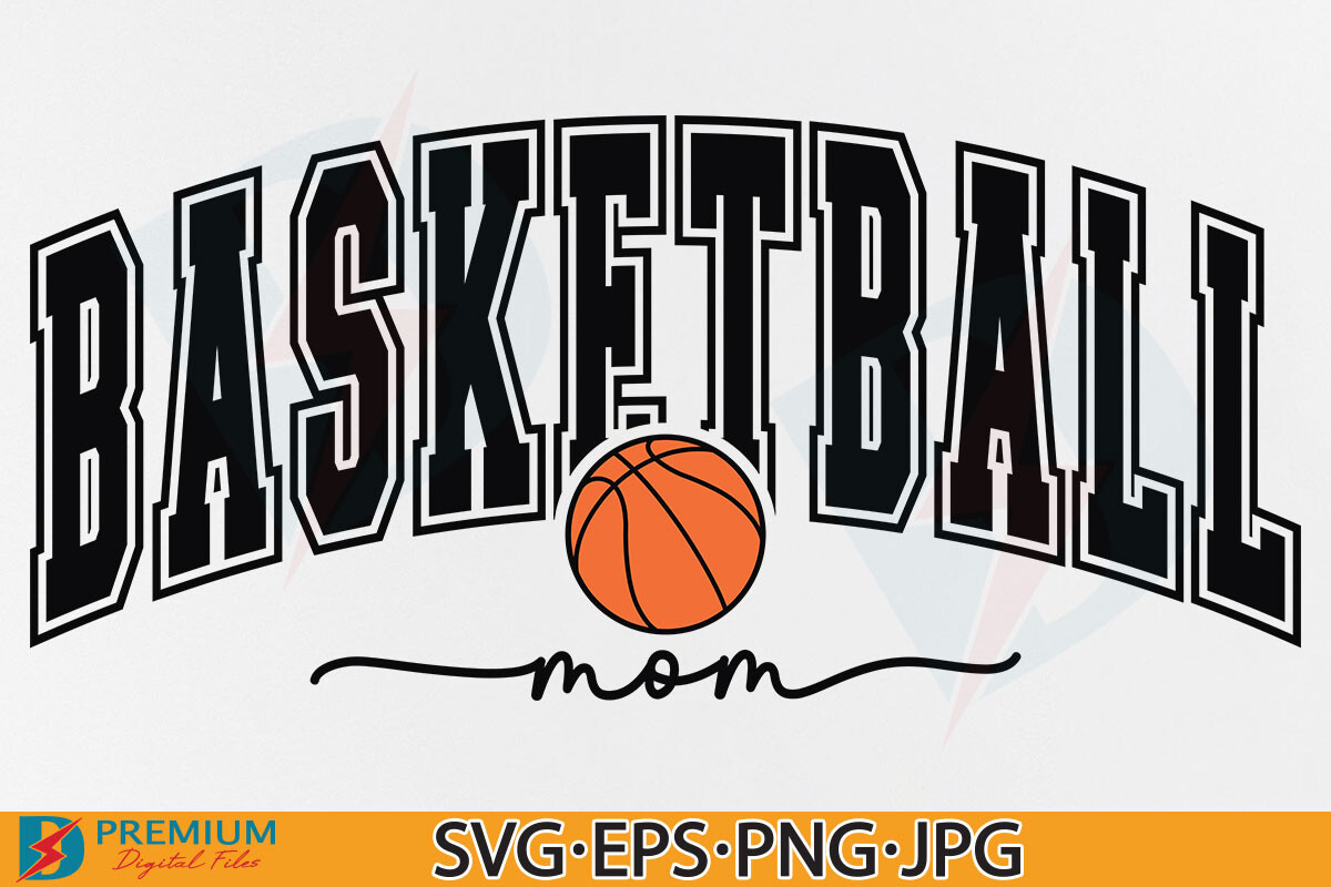 Basketball Mom SVG, Basketball Mama PNG