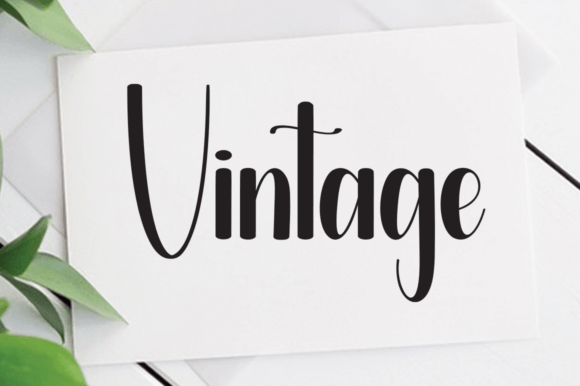 Calligraphy Font - Preview 1