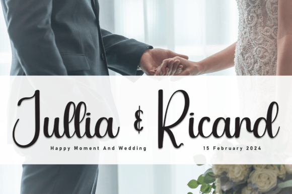 Calligraphy Font - Preview 1