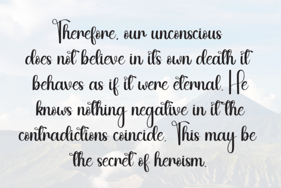 Calligraphy Font - Preview 5