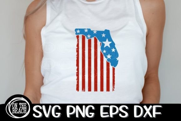 Florida Flag Svg Usa Flag July 4th Graphics