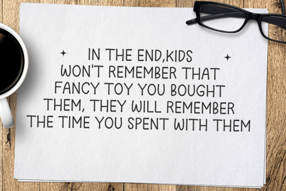 Holiday Children Font - Preview 5
