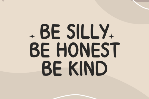 Kids Kind Font PNG with transparent background - Preview 1
